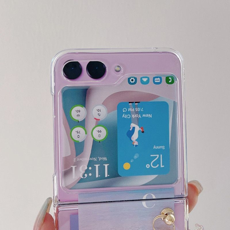 Skal Samsung Galaxy Z Flip 5 Transparent Destination