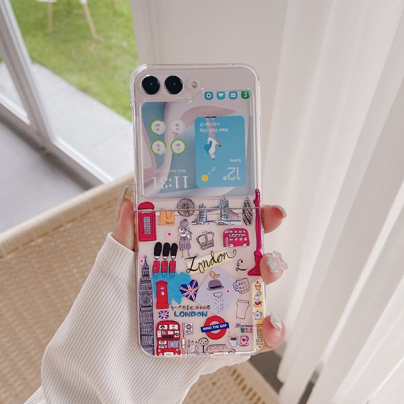 Skal Samsung Galaxy Z Flip 5 Transparent London