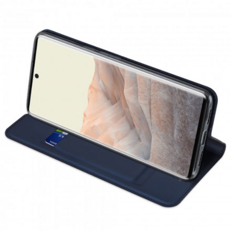 Folio-fodral Google Pixel 6 Pro Skin Pro Dux Ducis