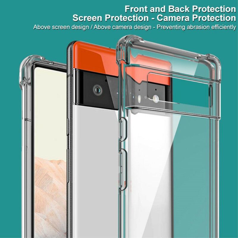 Skal Google Pixel 6 Pro Telefonfodral Transparent Silky Imak