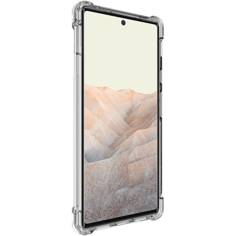 Skal Google Pixel 6 Pro Telefonfodral Transparent Silky Imak