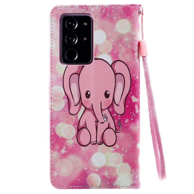 Fodral Samsung Galaxy Note 20 Ultra Babyrosa Elefant