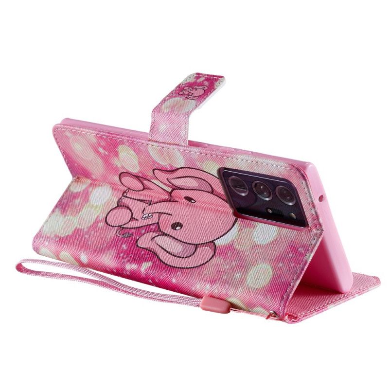 Fodral Samsung Galaxy Note 20 Ultra Babyrosa Elefant