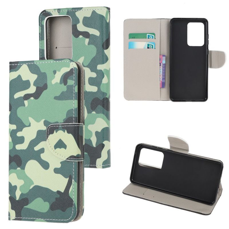 Fodral Samsung Galaxy Note 20 Ultra Militär Kamouflage