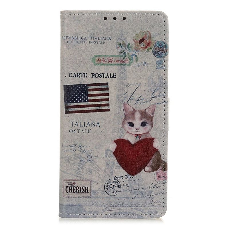 Fodral Samsung Galaxy Note 20 Ultra Resande Katt