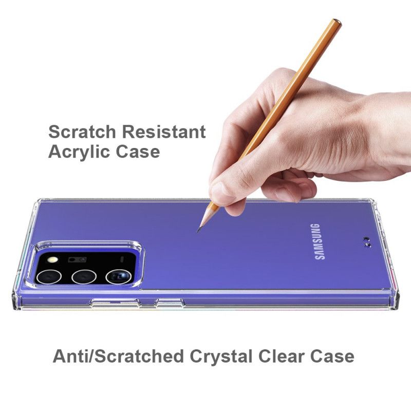 Skal för Samsung Galaxy Note 20 Ultra Svart Akrylfärgade Kanter