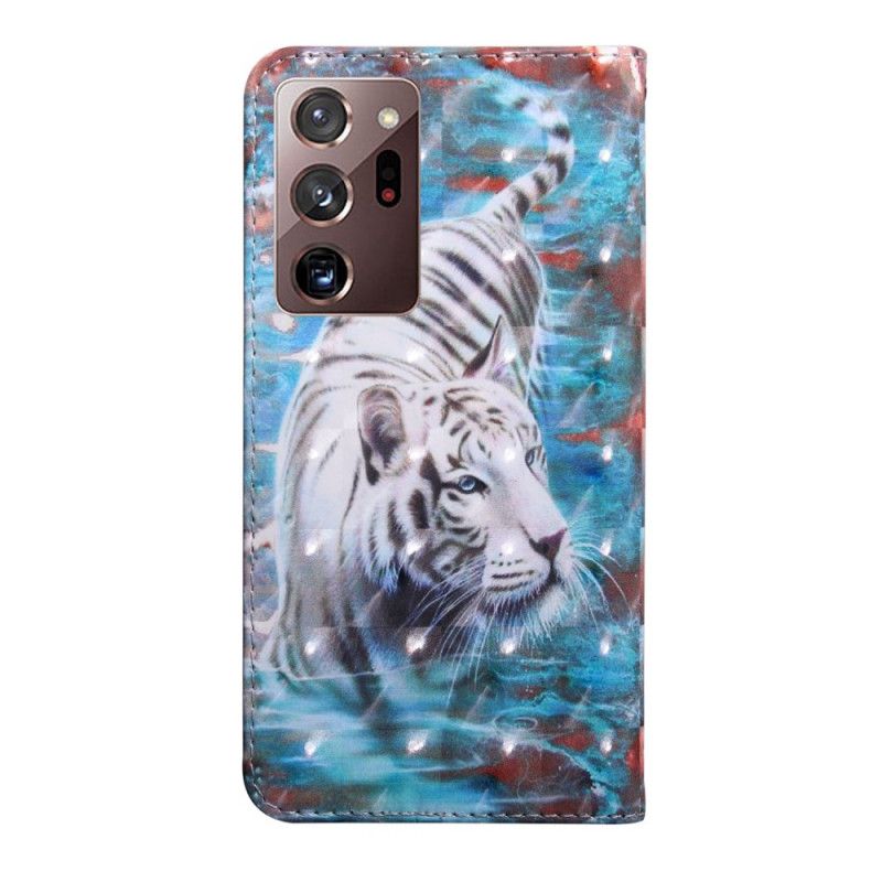 Skyddsfodral Samsung Galaxy Note 20 Ultra Tiger I Vattnet