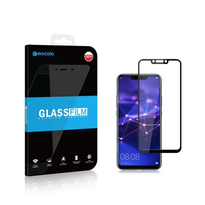 Skydd Av Härdat Glas Huawei Mate 20 Lite Svart