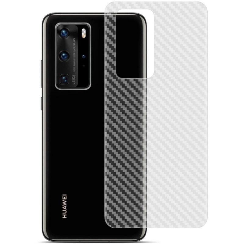 Bakre Film Huawei P40 Carbon Imak Stil