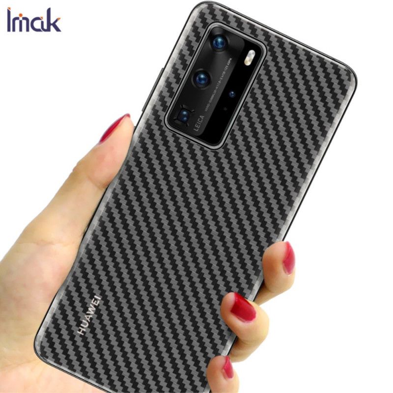 Bakre Film Huawei P40 Carbon Imak Stil