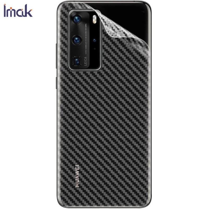 Bakre Film Huawei P40 Carbon Imak Stil