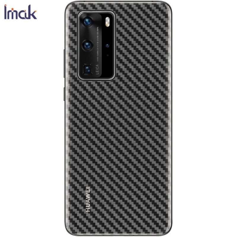 Bakre Film Huawei P40 Carbon Imak Stil