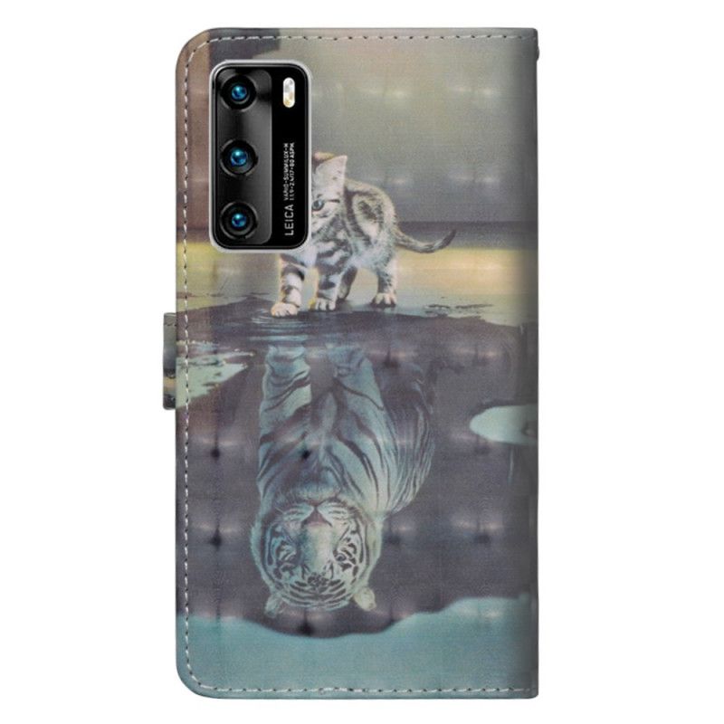 Fodral för Huawei P40 Tigern Ernest