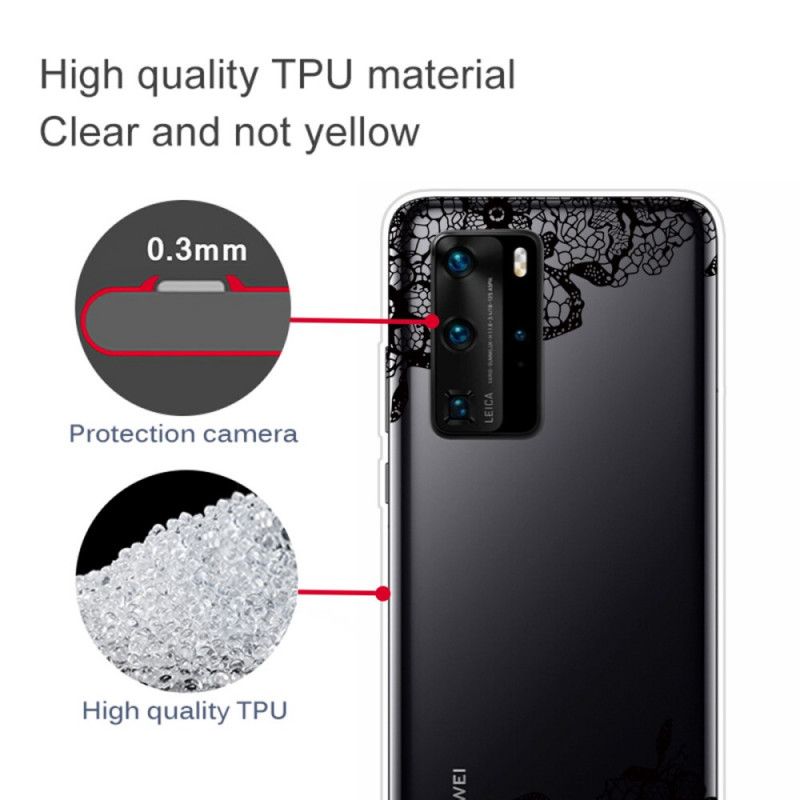 Skal Huawei P40 Fin Spets