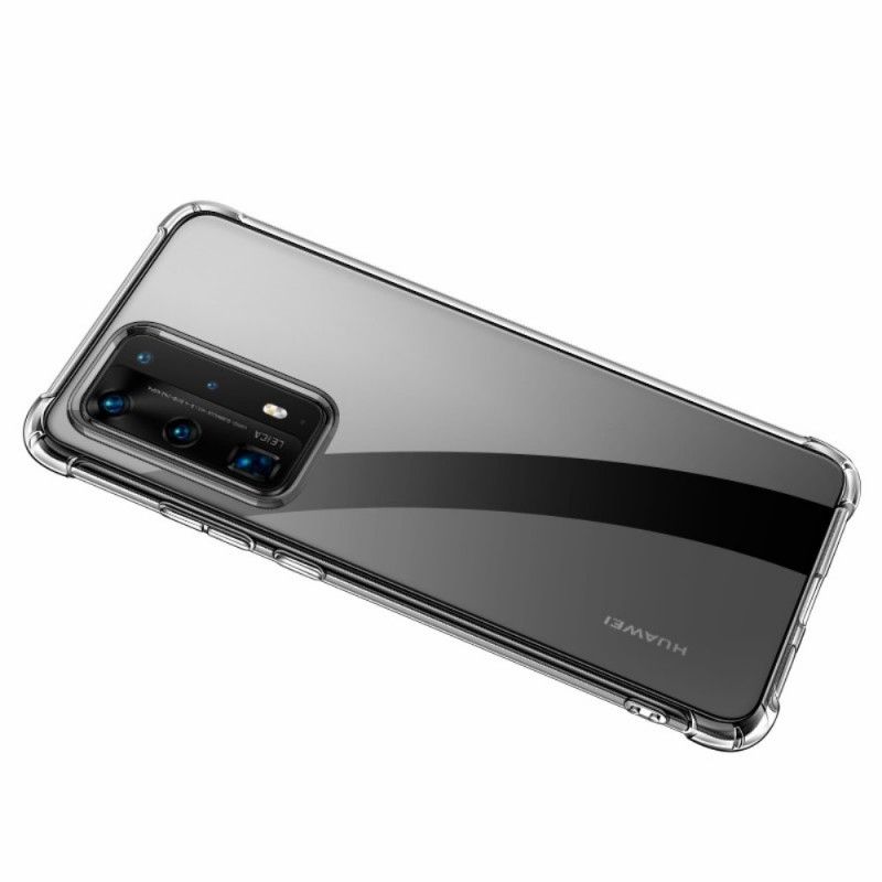 Skal Huawei P40 Genomskinliga Leeu-Skyddskuddar