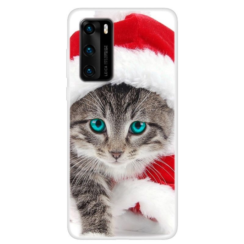 Skal Huawei P40 Mobilskal Julkatt