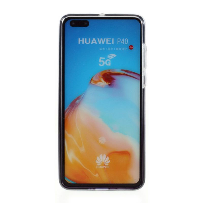 Skal Huawei P40 Svart Gradient Glitter