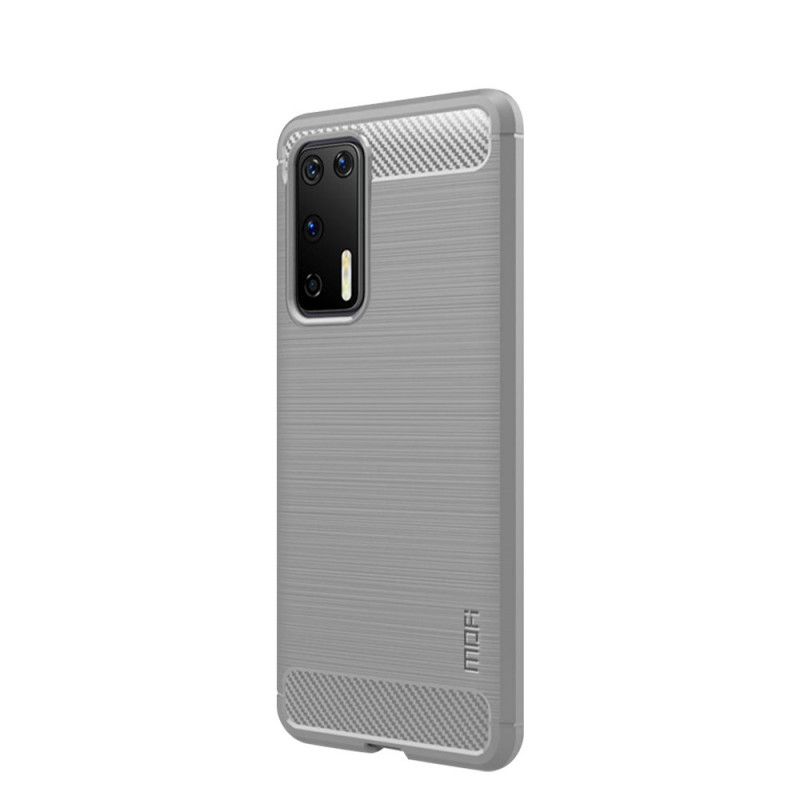 Skal Huawei P40 Svart Mofi Borstat Kolfiber