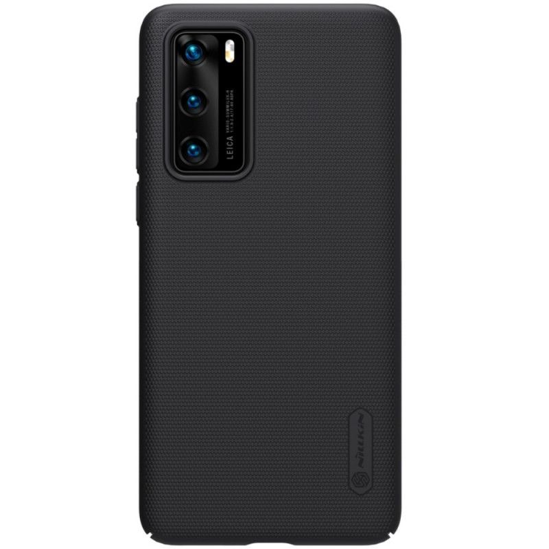 Skal Huawei P40 Svart Styv Frostat Nillkin