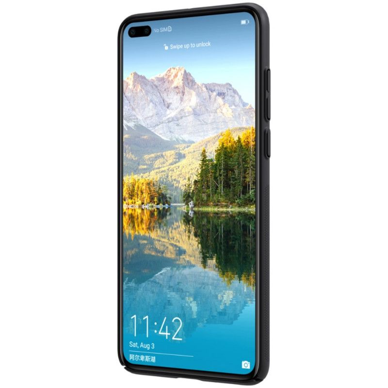 Skal Huawei P40 Svart Styv Frostat Nillkin