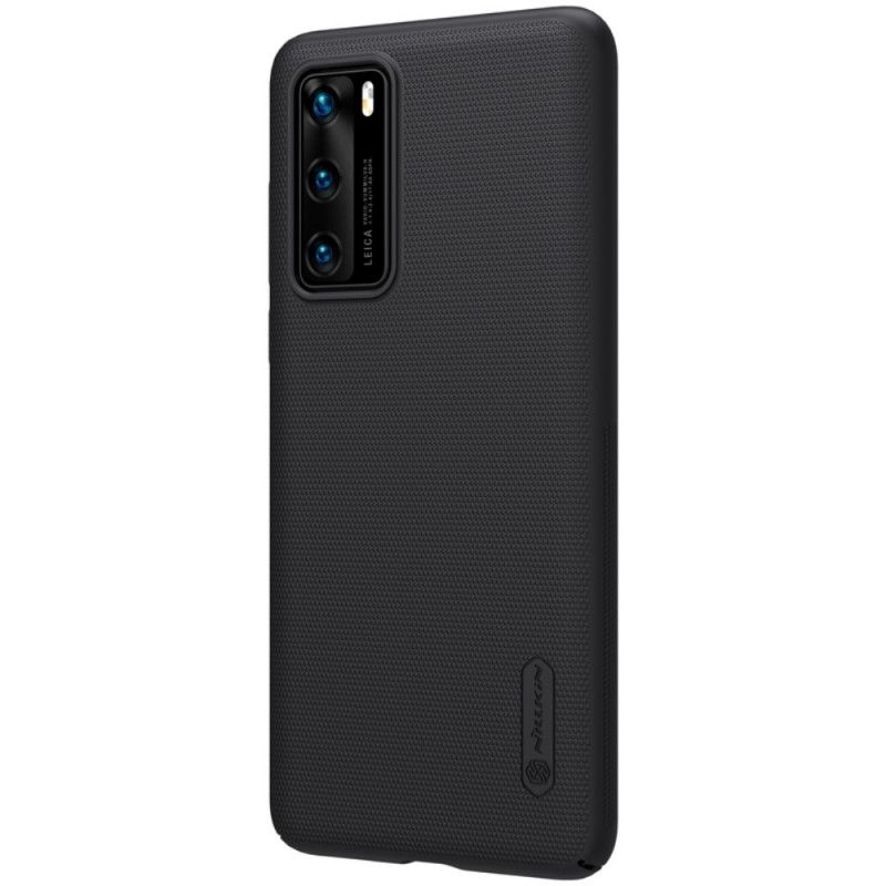 Skal Huawei P40 Svart Styv Frostat Nillkin