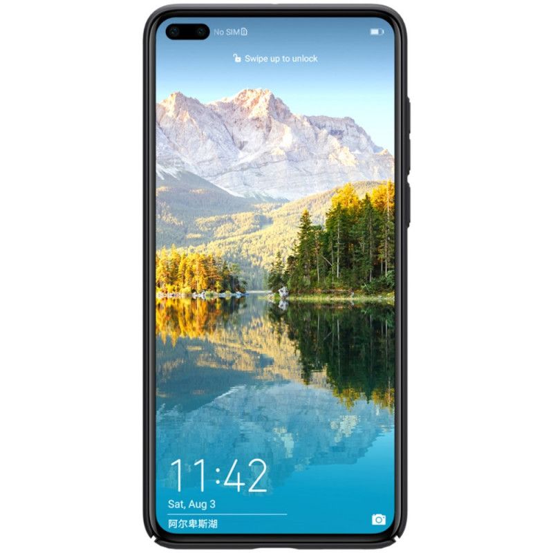 Skal Huawei P40 Svart Styv Frostat Nillkin