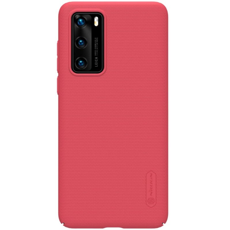 Skal Huawei P40 Svart Styv Frostat Nillkin