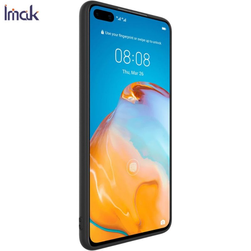 Skal Huawei P40 Svart Uc-1-Serie Silikonmatta Imak