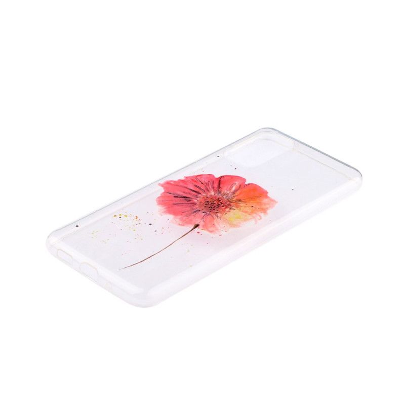 Skal Huawei P40 Transparent Vattenfallsvallmo