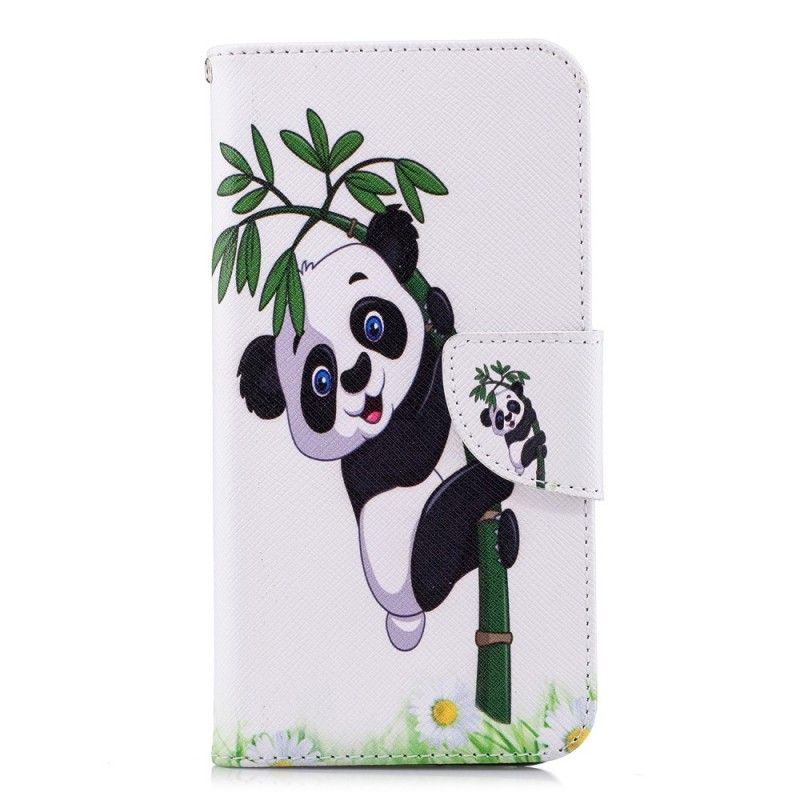 Fodral Huawei P20 Lite Panda På Bambu