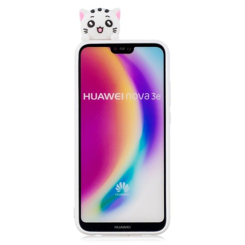 Skal för Huawei P20 Lite 3D Min Katt