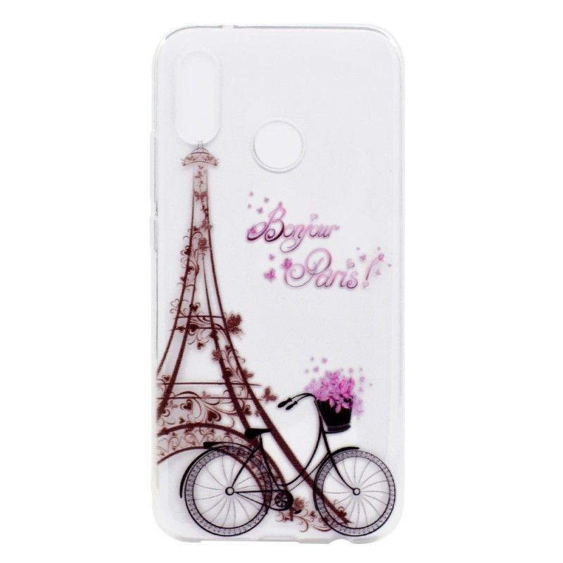 Skal för Huawei P20 Lite Transparent Hej Paris