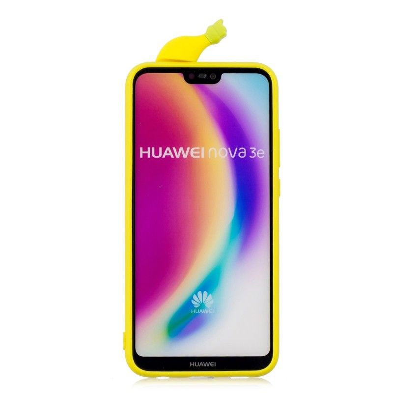 Skal Huawei P20 Lite Mobilskal 3D Banan
