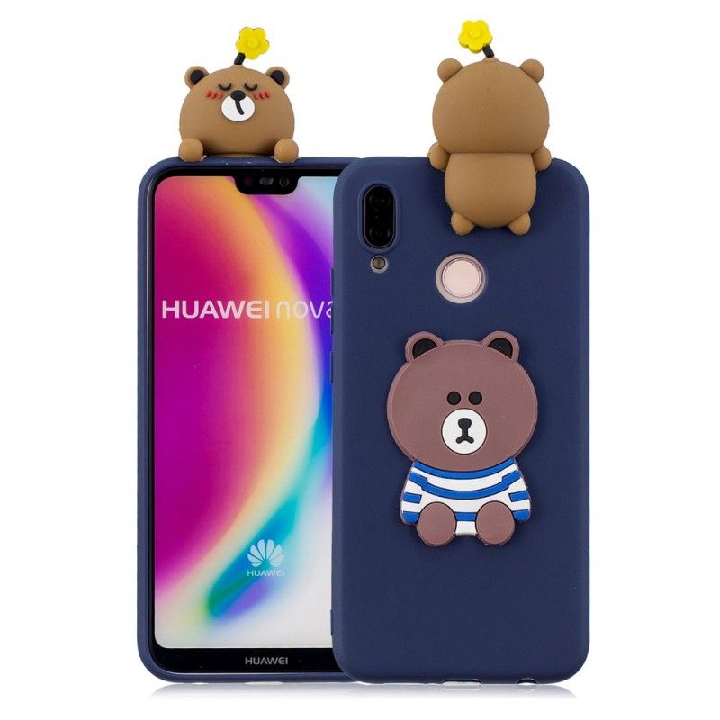 Skal Huawei P20 Lite Mobilskal 3D Min Nallebjörn