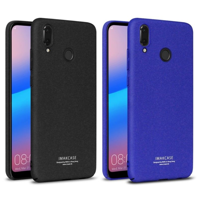 Skal Huawei P20 Lite Mörkblå Ring