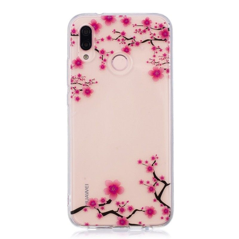 Skal Huawei P20 Lite Transparent Blommande Träd
