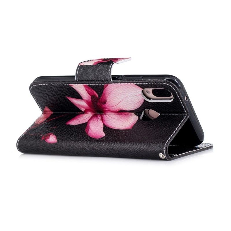 Skyddsfodral Huawei P20 Lite Rosa Blomma