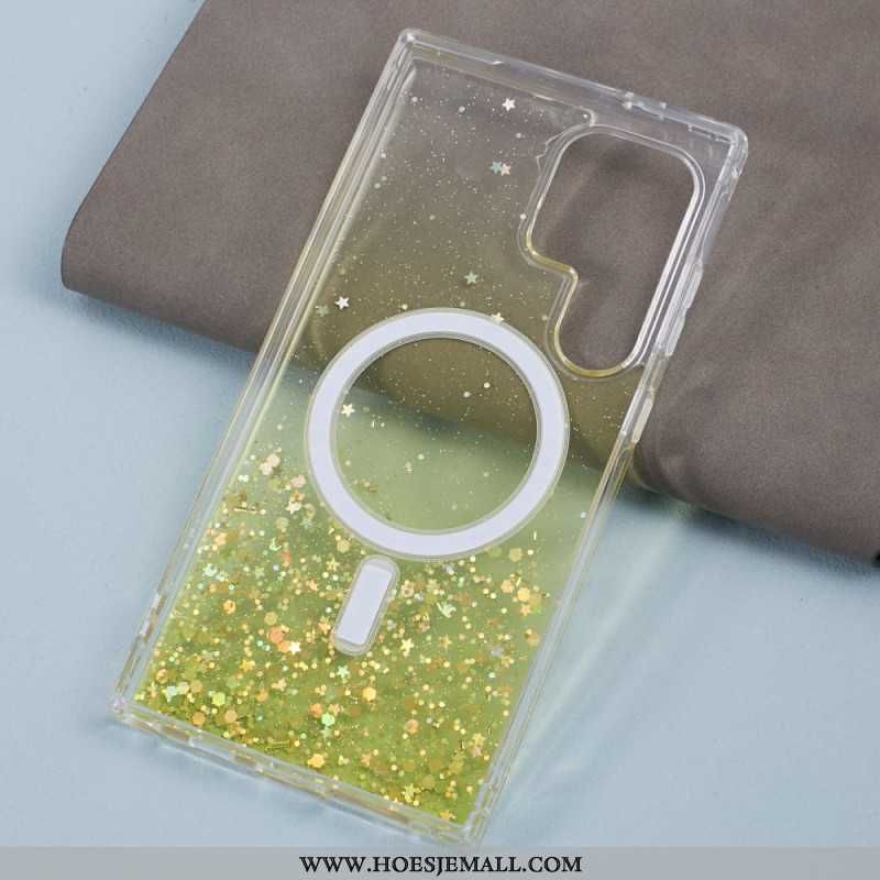 Skal Samsung Galaxy S24 Ultra 5g Magsafe-kompatibelt Glitter