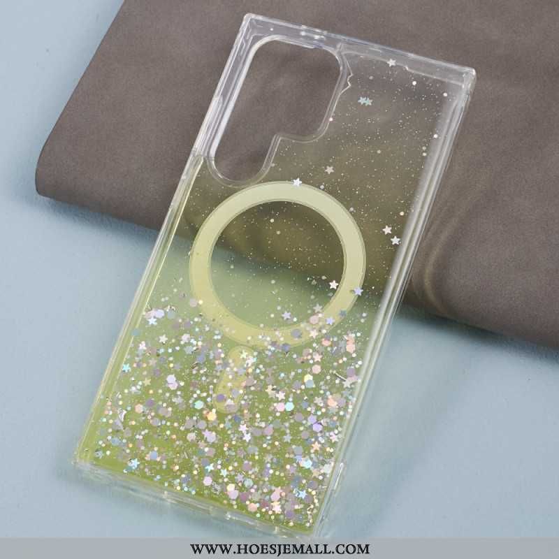 Skal Samsung Galaxy S24 Ultra 5g Magsafe-kompatibelt Glitter