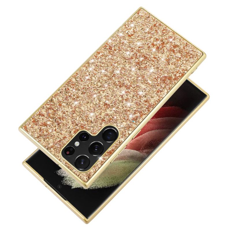 Skal Samsung Galaxy S24 Ultra 5g Telefonfodral Glittrande Glitter