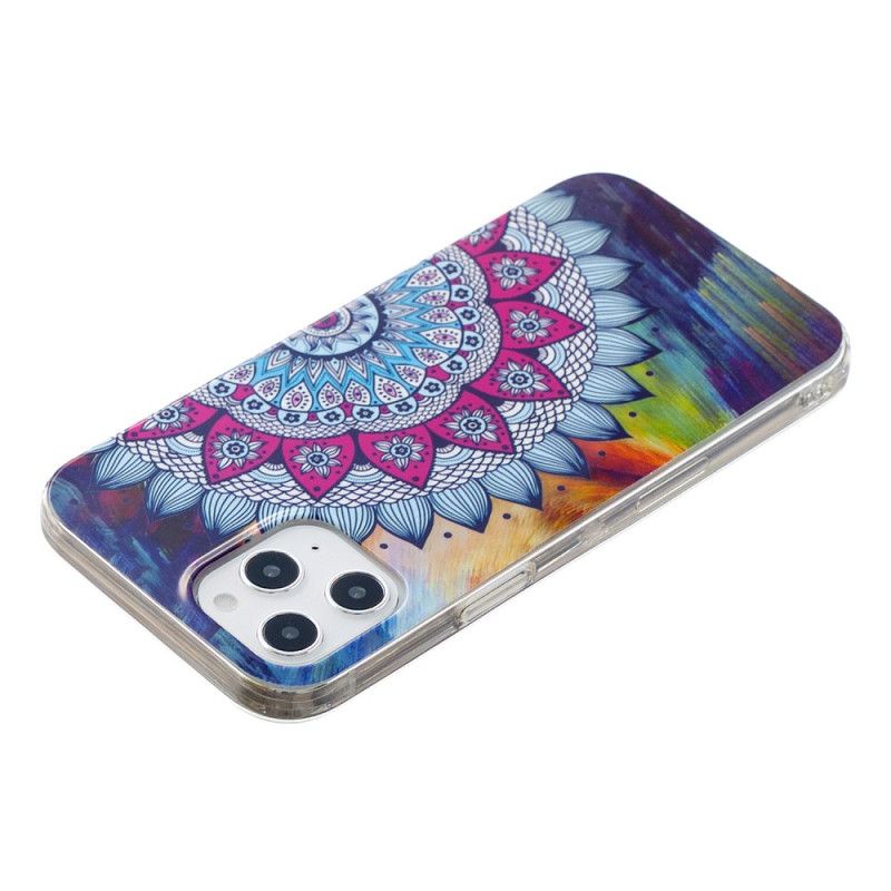 Skal iPhone 12 Pro Max Fluorescerande Mandala