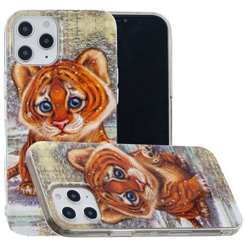 Skal iPhone 12 Pro Max Mobilskal Baby Tiger