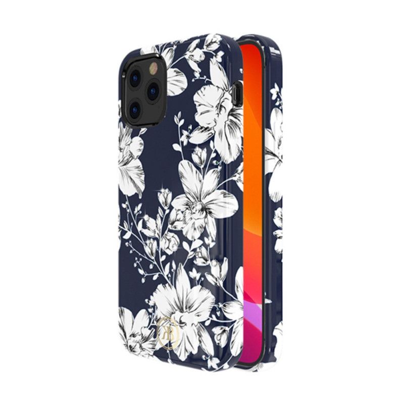 Skal iPhone 12 Pro Max Svart Kingxbar Blommor