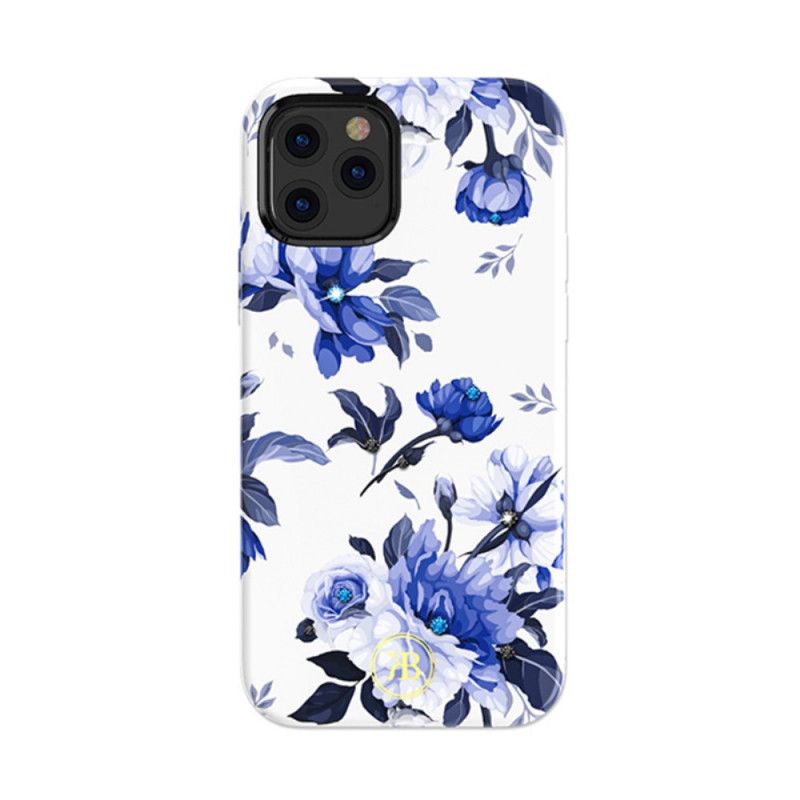 Skal iPhone 12 Pro Max Svart Kingxbar Blommor