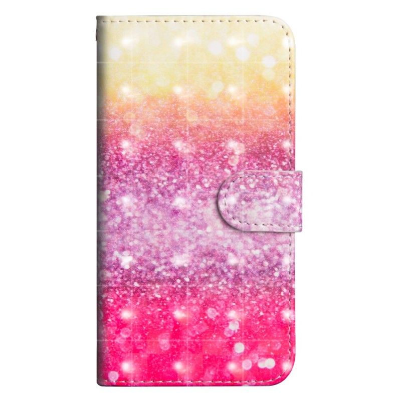 Fodral Sony Xperia XZ3 Gradient Magenta Glitter