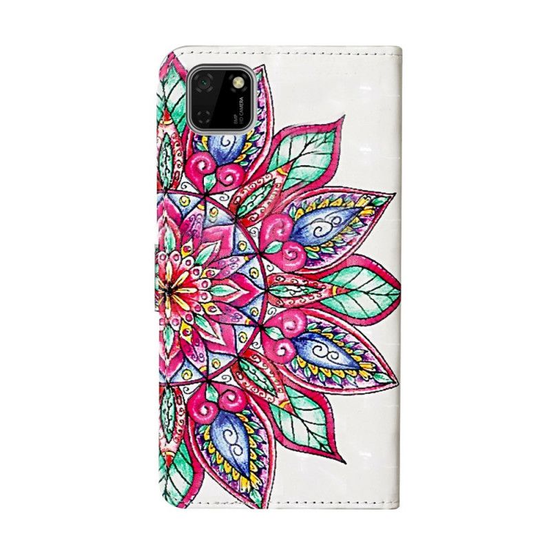 Fodral för Huawei Y5p Ritad Mandala