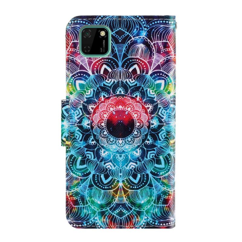 Fodral Huawei Y5p Prickig Mandala Med Rem