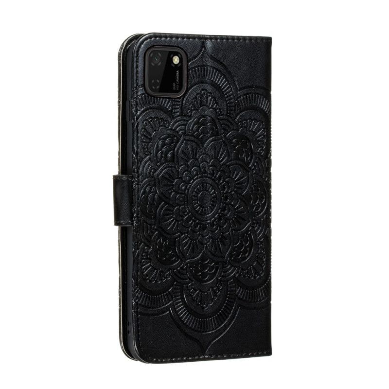 Fodral Huawei Y5p Svart Full Mandala