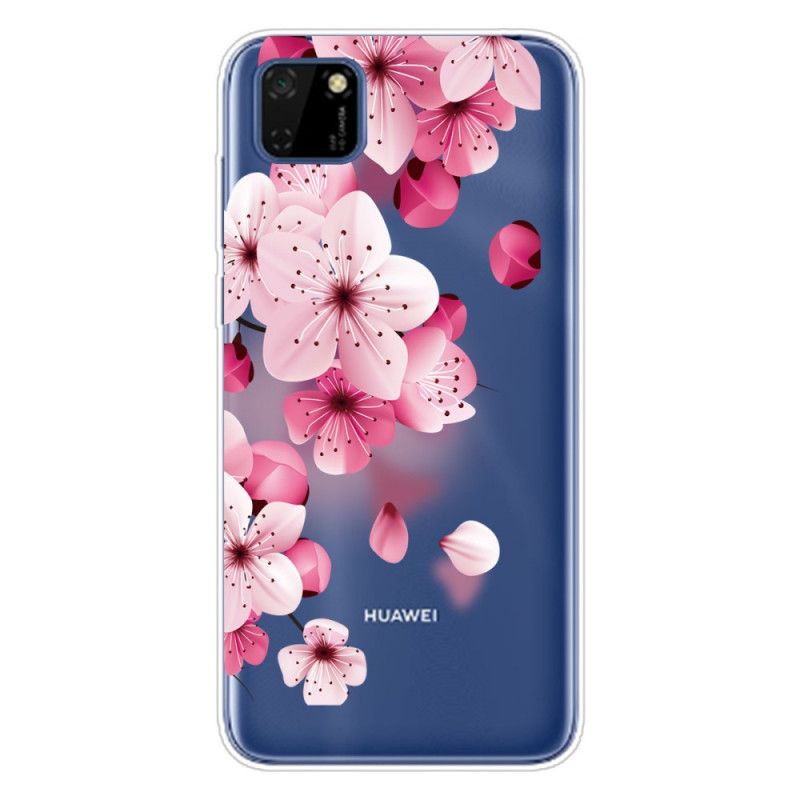 Skal för Huawei Y5p Premium Blommigt