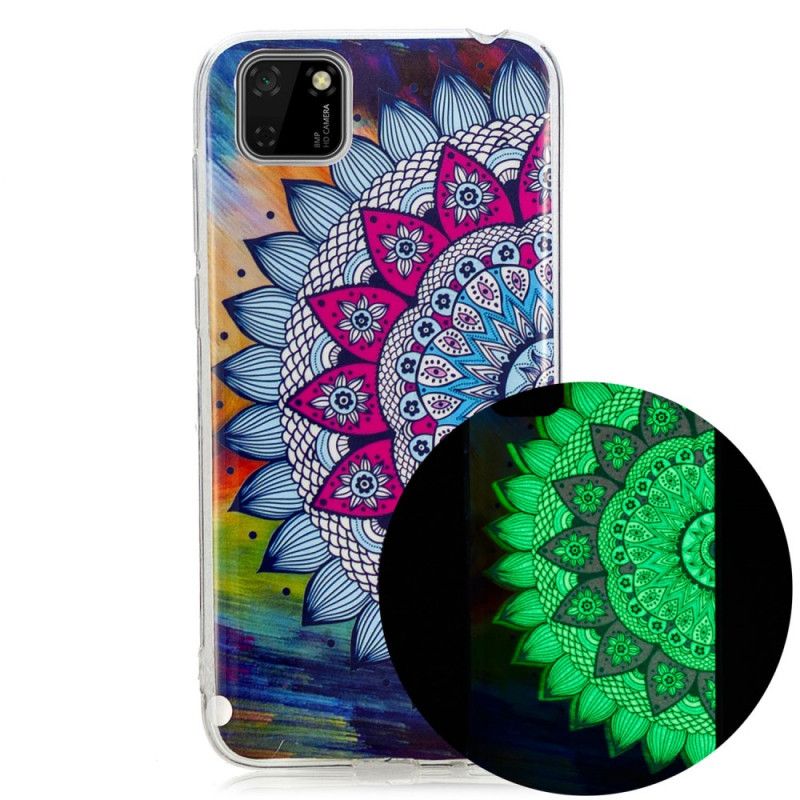 Skal Huawei Y5p Fluorescerande Mandala